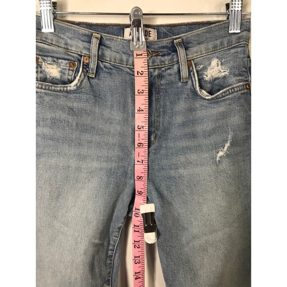 Agolde Sophie Denim Jeans Size 24 - Picture 12 of 13